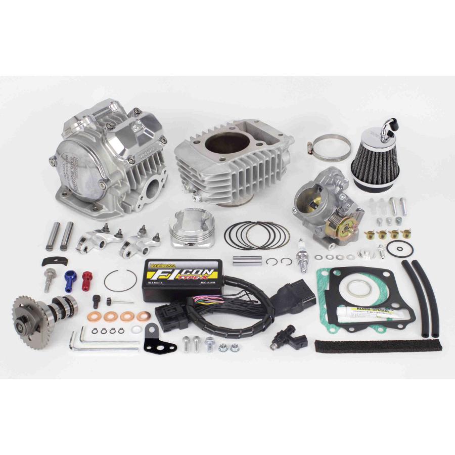 SP武川 (SPタケガワ) S.Head4V+Rコンボキット181cc TYPE-X BTB付 モンキー125 JB02-1000001- シルバー