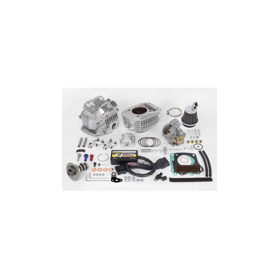 SP武川(SPタケガワ) S.Head4V+Rコンボキット181cc ボアアップキット 5軸ポート加工 モンキー125(JB02-1000001-)シルバー