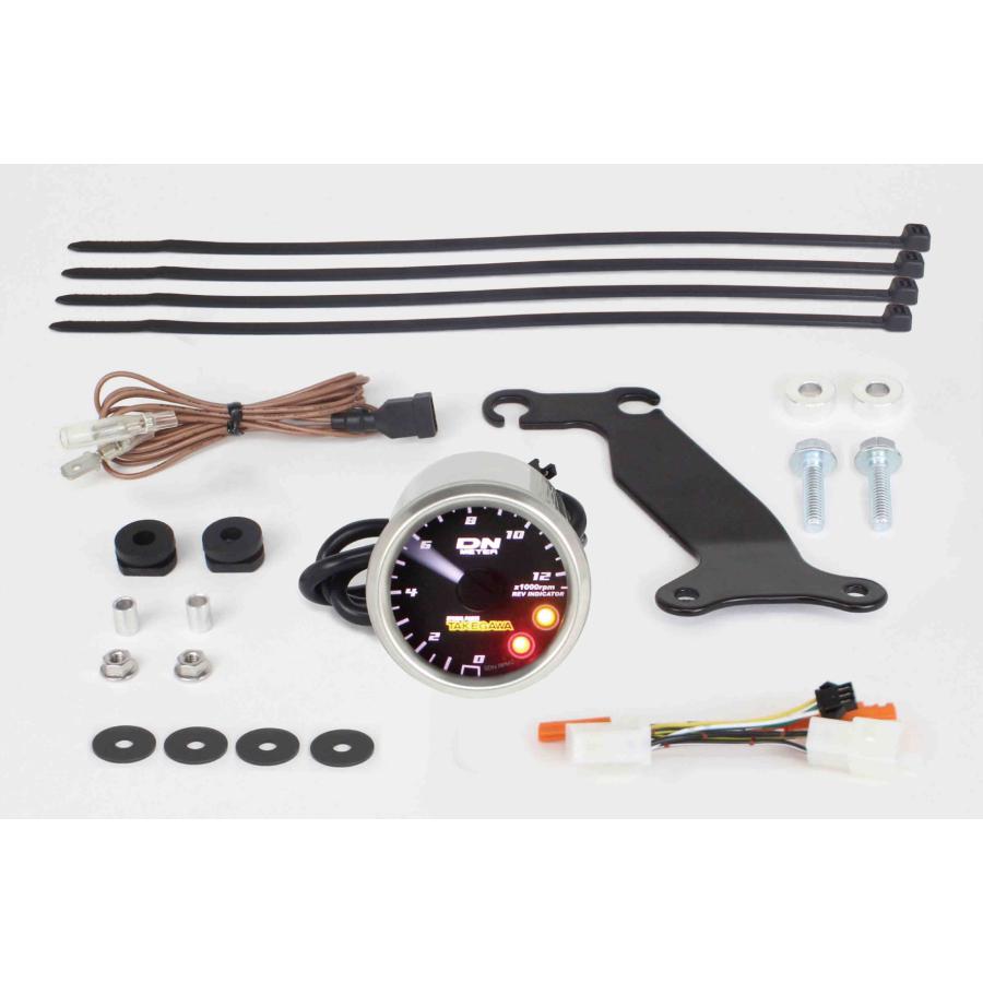 SP武川(SPタケガワ) Φ48スモールDNタコメーター12500r レブインジケーター付 CT125 ハンターカブ125 JA55 1000001 05-05-0079 2017-05-05-0079