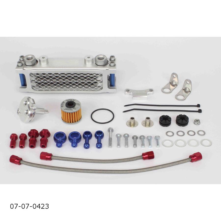 引擎零件 - SP武川 (SPタケガワ) コンパクトクールキット 3フィン スリム STDヘッド下 フィルター グロム JC92 GROM グロム MSX GROM MLHJC92 07-07-0423