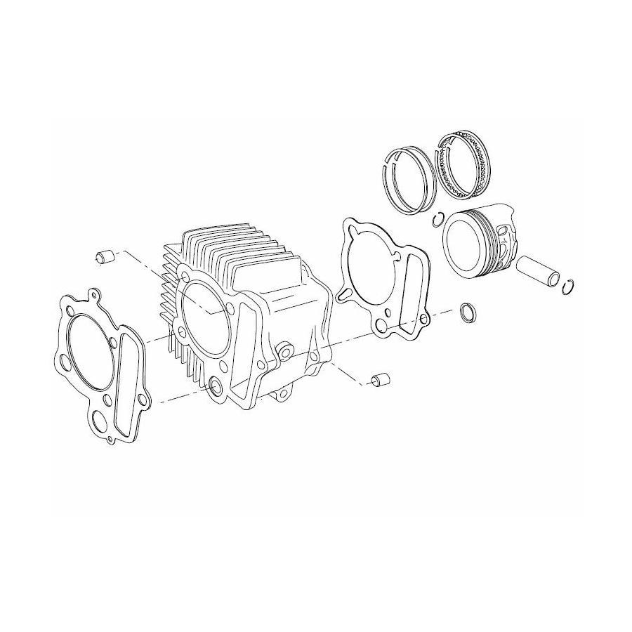 SP武川(SPタケガワ) シリンダーキット 88cc