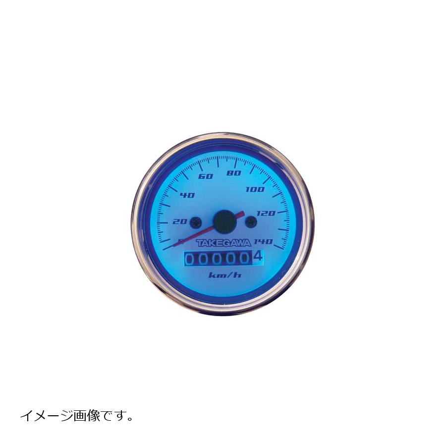 SP武川 (SPタケガワ) LEDスピードメーター 12V車両 汎用(ステンレスBODY) 05-05-0096