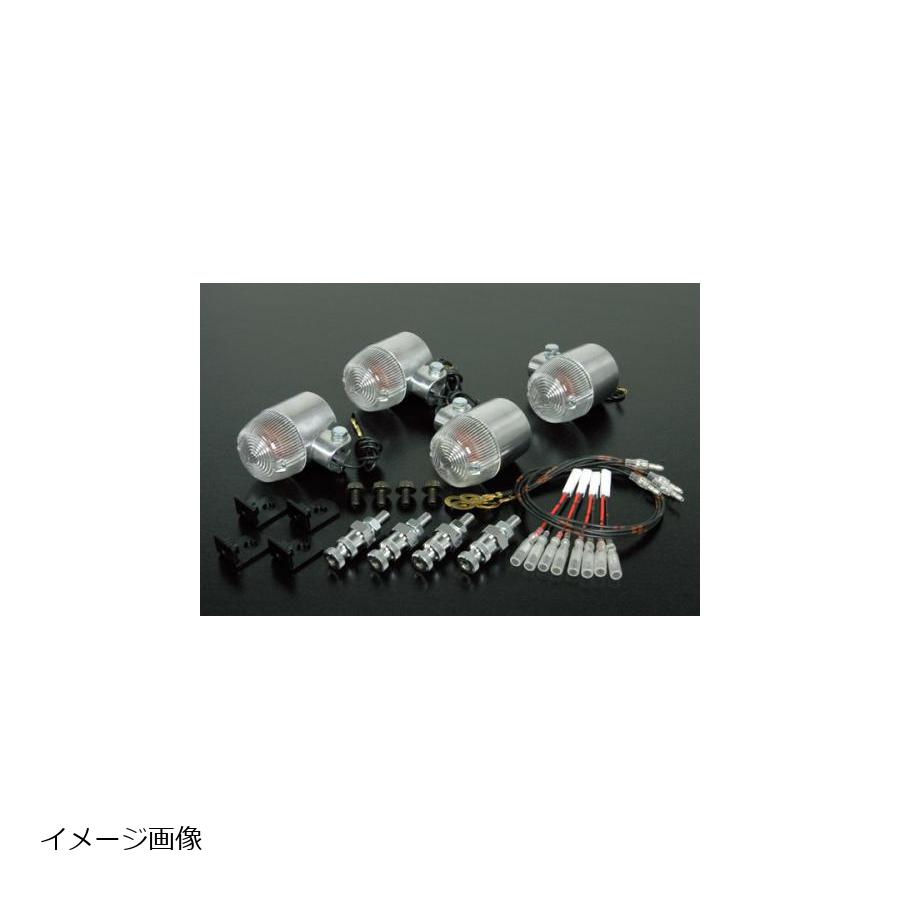 スペシャルパーツタケガワ 丸型Mアルミウインカーキット (クリア/4個1セット)モンキー/ゴリラ・Ape50/100(FI含む) 05-08-0556
