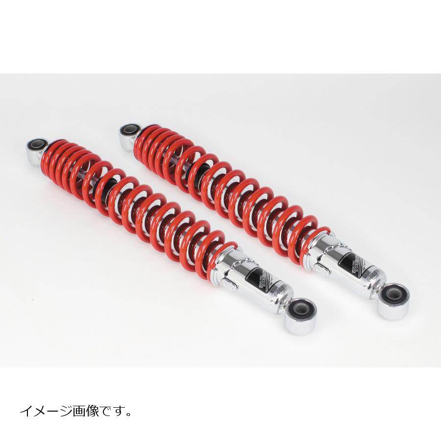 SP武川 (SPタケガワ) リアショックアブソーバー (クロムメッキ/レッド) カブ50/110プロ クロスカブ ハンターカブCT125 06-04-0149