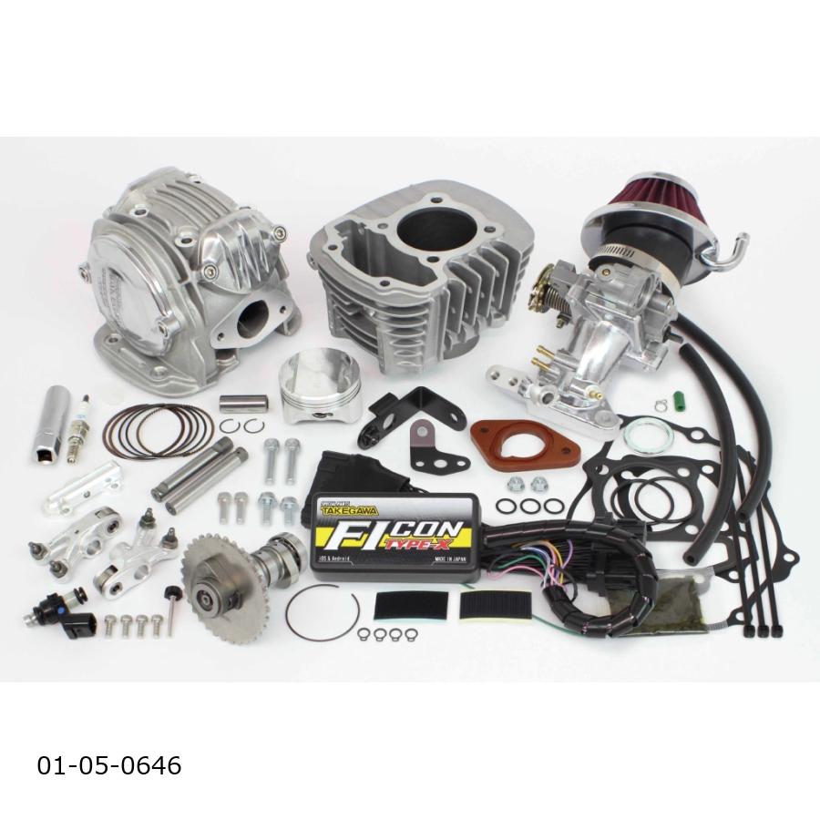 SP武川 (SPタケガワ) S.Head 4Valve+R コンボキット145cc モンキー125(JB03-1000001〜)タイモデル除く 01-05-0646