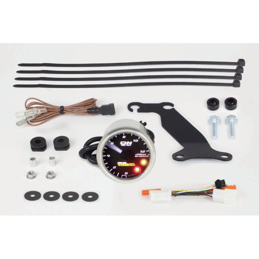 SP武川 (SPタケガワ) Φ48スモールDNタコメーター 12500rpm(レブインジケーター付)CT125 ハンターカブ 05-05-0114