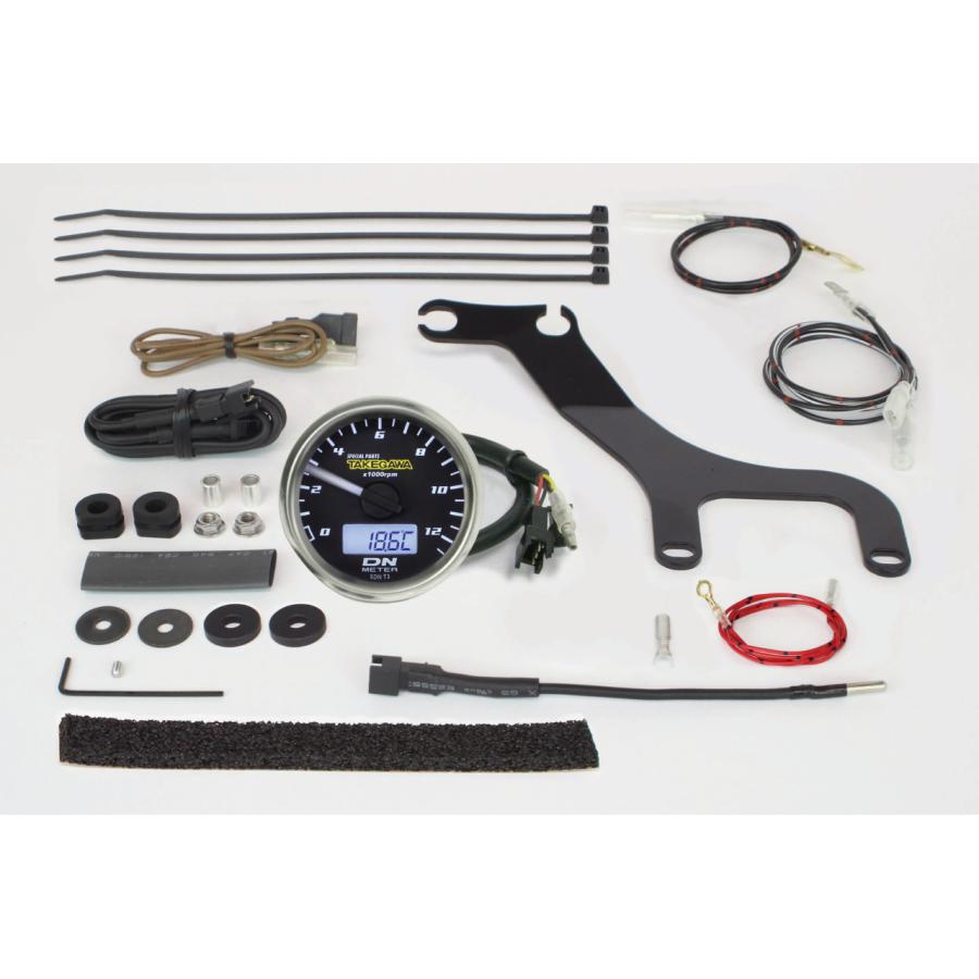 SP武川 (SPタケガワ) φ48スモールDN タコメーターキット 12500RPM CL250(MC57-)/CL500(PC68) 05-05-0116