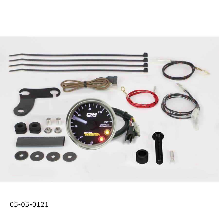 SP武川 (SPタケガワ) Φ48スモールDNタコメーター 12500rpm(レブインジケーター付)レブル250(MC49-100-)レブル500(PC60-100-) 05-05-0121