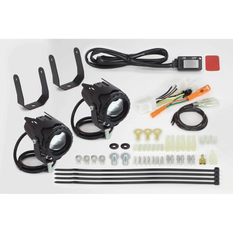 SP武川 (SPタケガワ) LEDフォグランプキット(カットライン/10W)(2個入) CT125(JA55/JA65)(TAKEGAWA社製レッグバンパー用) 05-08-0622