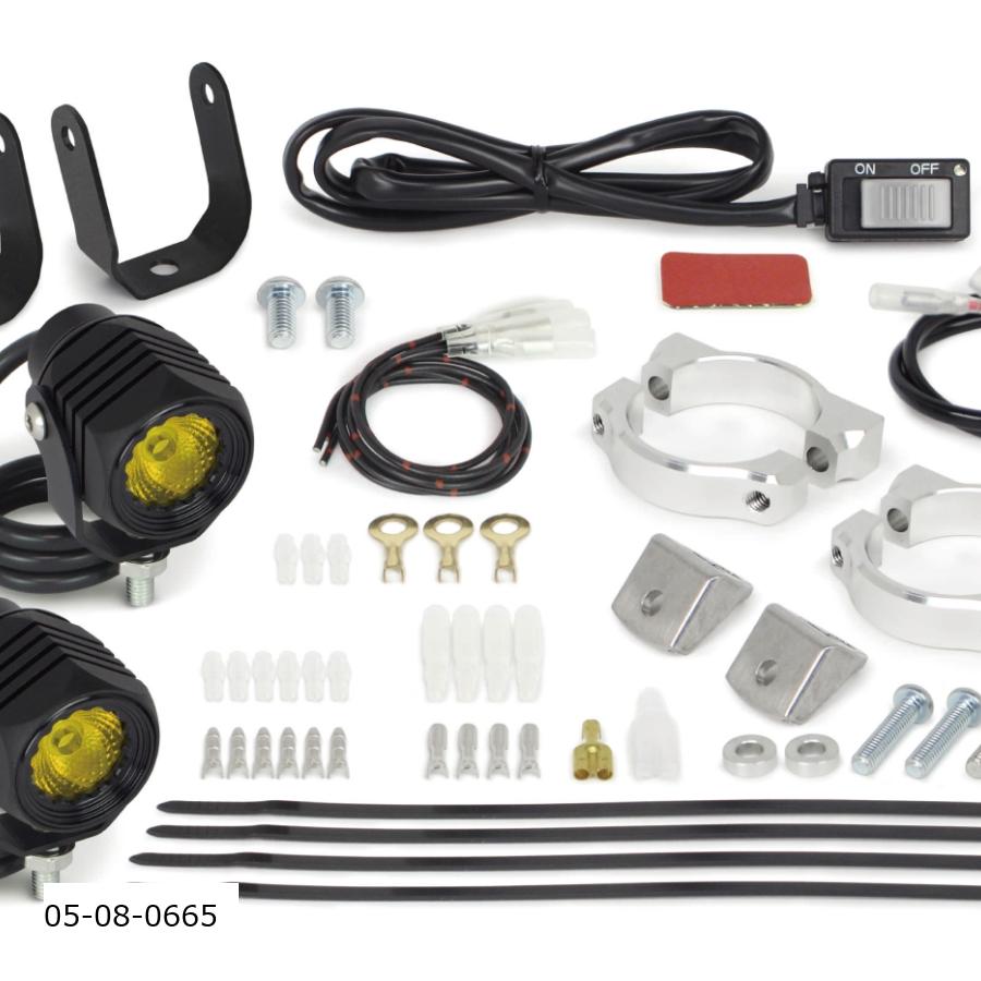 SP武川 (SPタケガワ) LEDフォグランプキット3.0(950/レモンイエロー)(2個入) GROM・MSX125/SF・モンキー125・ダックス125 05-08-0665