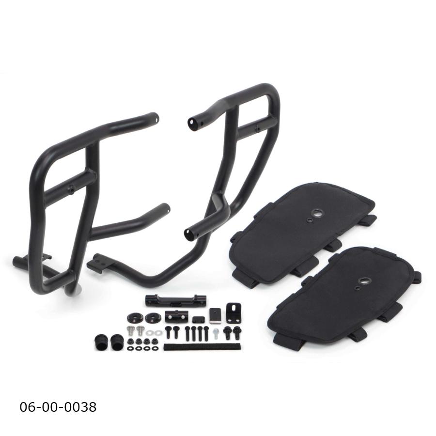 SP武川 (SPタケガワ) レッグバンパー＆シールドキット BLACK モンキー125(JB02/JB03)タイモデル含む 06-00-0038