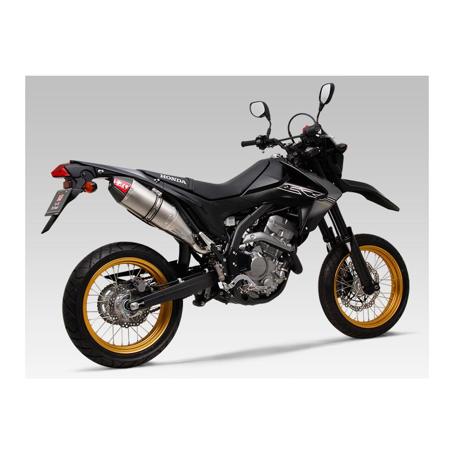 YOSHIMURA (ヨシムラ) スリップオンマフラー RS-4Jサイクロン カーボンエンド EXPORT SPEC ST：チタンカバー 重量（STD6.3kg）：3.1kg CRF250L/M 110-42B-5P80