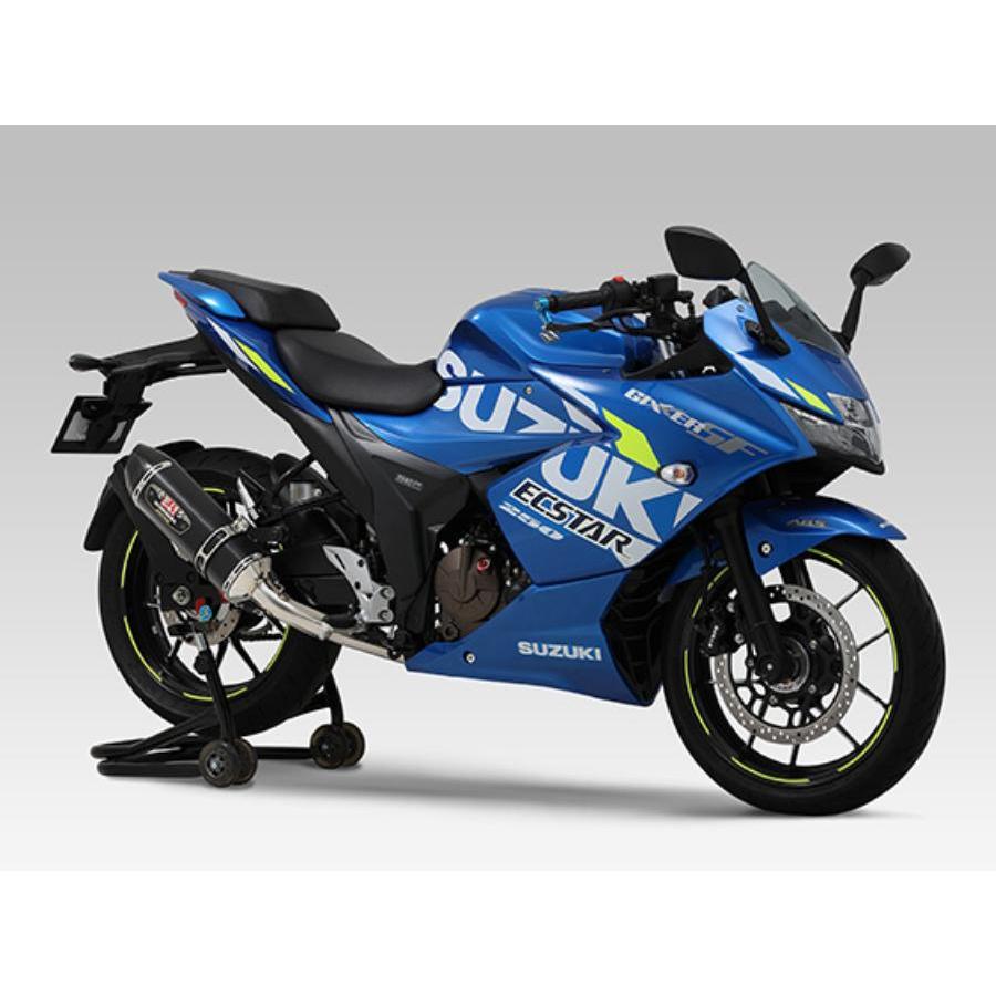 126 cc 〜250 cc  - YOSHIMURA (ヨシムラ) 機械曲 R-77S サイクロン フルエキゾーストマフラー SM GIXXER 250/GIXXER SF250 19:インド仕様/20:国内仕様