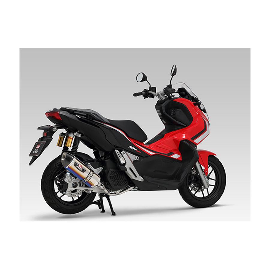 YOSHIMURA (ヨシムラ) 機械曲 R-77S サイクロン(STBC) フルエキゾーストマフラー ADV150(19:インドネシア仕様