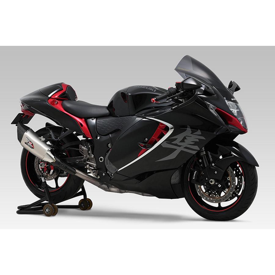 メーカー名：ヨシムラメーカー品番：110-592-L13G0販売備考：Hayabusa22 Slip-On R-11Sq R サイクロン (SSF)適合情報：スズキ[SUZUKI] HAYABUSA 22