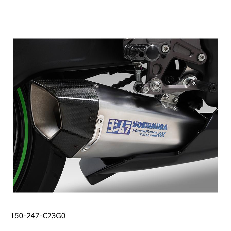 YOSHIMURA (ヨシムラ) フルエキゾースト 機械曲 HEPTA FORCE TSSレーシング(SSF) ZX-4R/RR 150-247-C23G0