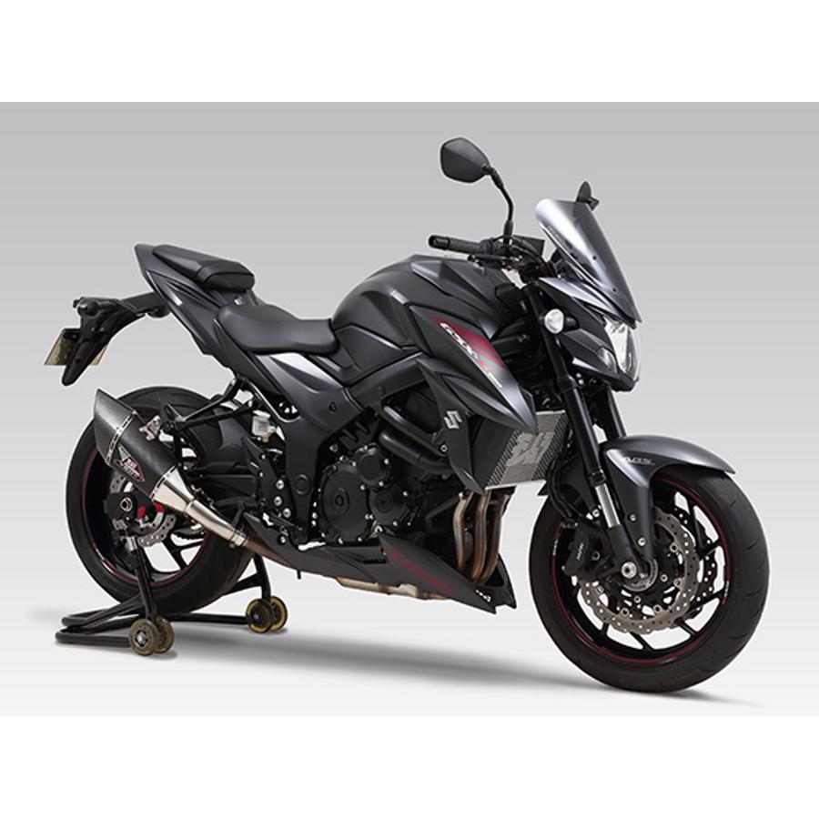 YOSHIMURA (�襷���) ������ɥ����ޡ�NK �����꡼�� ����ե����ȥ֥�å� GSX-S750 522-150-1001