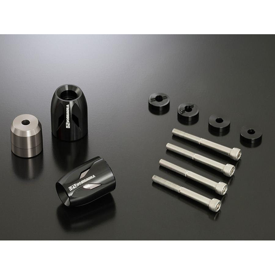 YOSHIMURA (ヨシムラ) ハンドルバーエンド High Line(スレートグレー) スズキ/ホンダ汎用 M6 696-0HA-5..