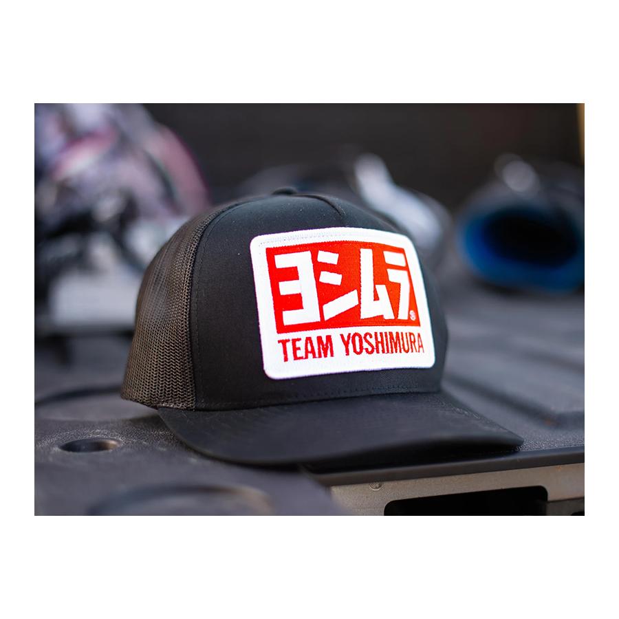 YOSHIMURA (ヨシムラ) USYOSHIMURA (ヨシムラ)キャップ Team Snapback Trucker Hat Black 902-222-1000