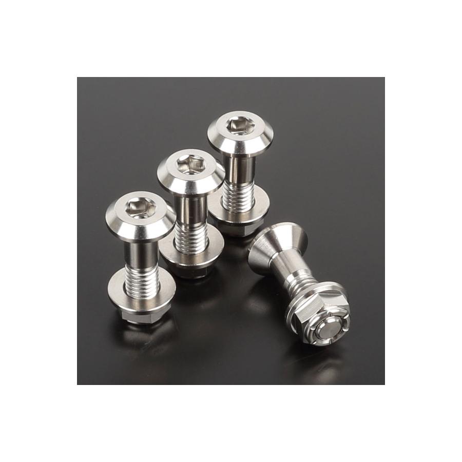 ジータ (ZETA) チタン スプロケットボルト＆ナット カウンターシャンク 4pcs D6964