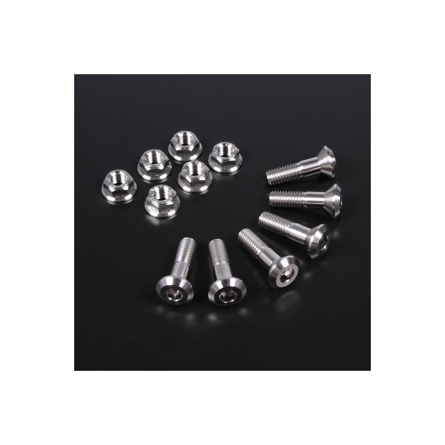 ジータ (ZETA) チタン スプロケットボルト＆ナット カウンターシャンク 6pcs D6965