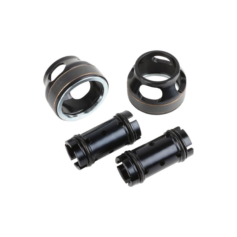ジータ (ZETA) ローダウンインナーキット KYB AOSフロントフォーク(-50mm/ブラック) F4245