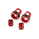 ジータ (ZETA) ローダウンインナーキット SHOWA AOSフロントフォーク(-30mm/レッド) F4246