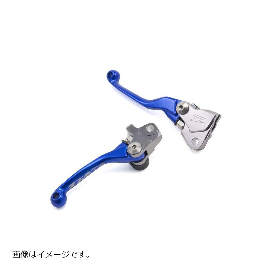 ジータ (ZETA) PIVOTレバーセットFP 3Fi ブルー YZ125/YZ250/YZ125X/YZ250X/YZ250F/YZ450F F5071