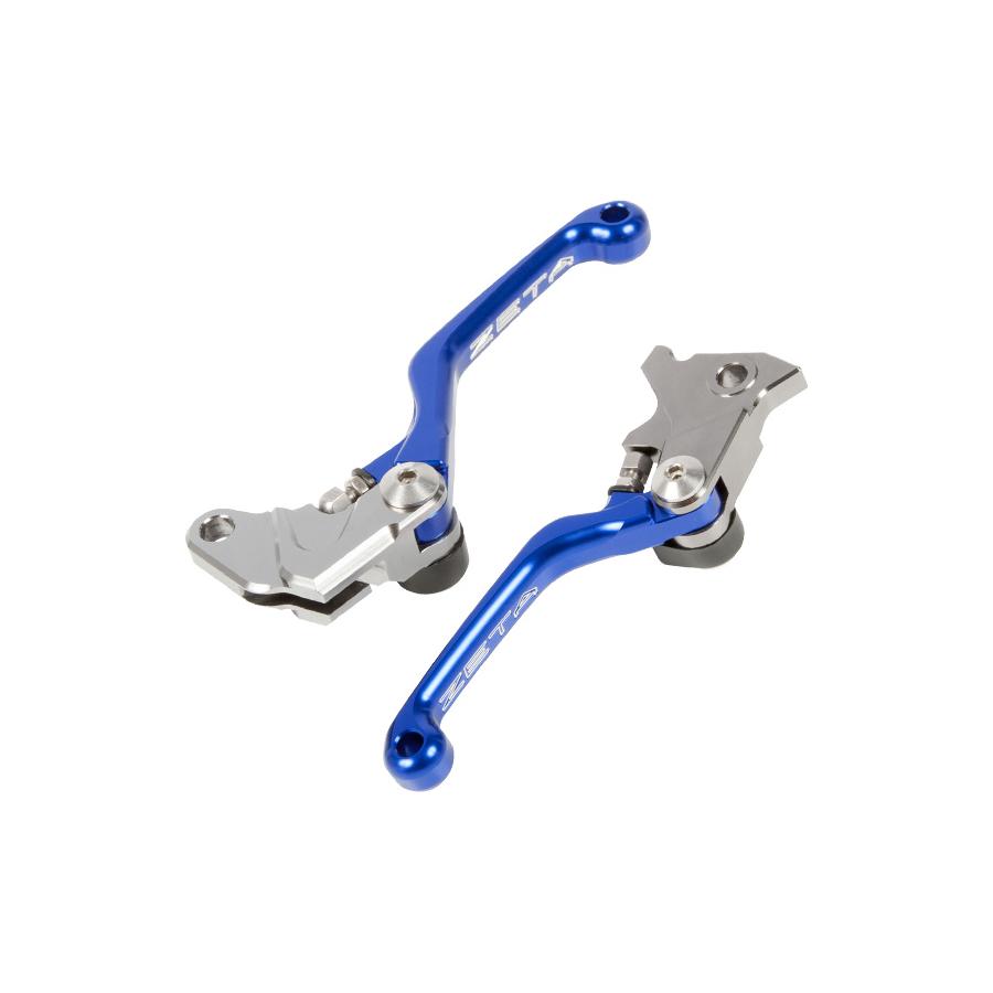 ジータ (ZETA) PIVOTレバーセットCP 3Fi ブルー WR250R/WR250X/SEROW225/SEROW250/XT250X/TRICKER F5078