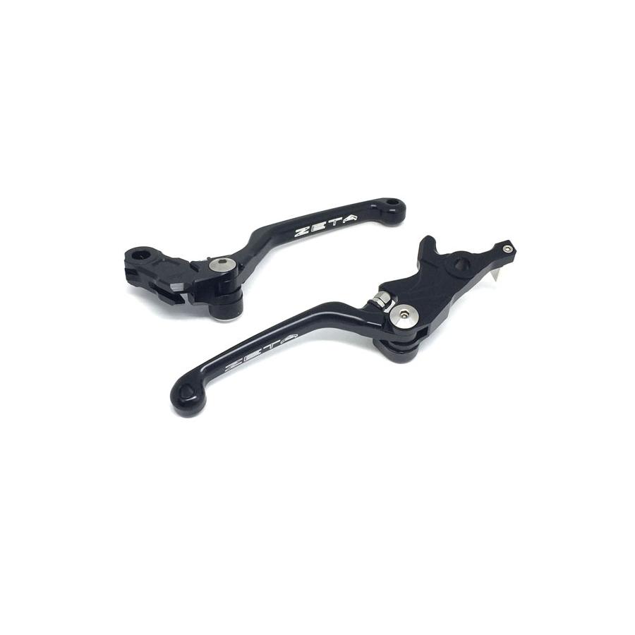 ジータ (ZETA) PIVOTストリートレバーセット ブラック CBR250/400 CB400F/X F5620