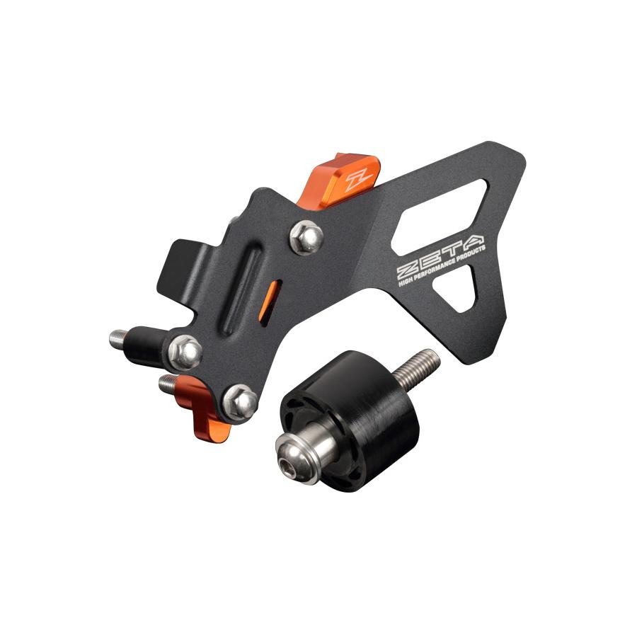 ジータ (ZETA) ケースセーバー カバー付き オレンジ KTM 125/150SX 16-/125/150XCW F6350