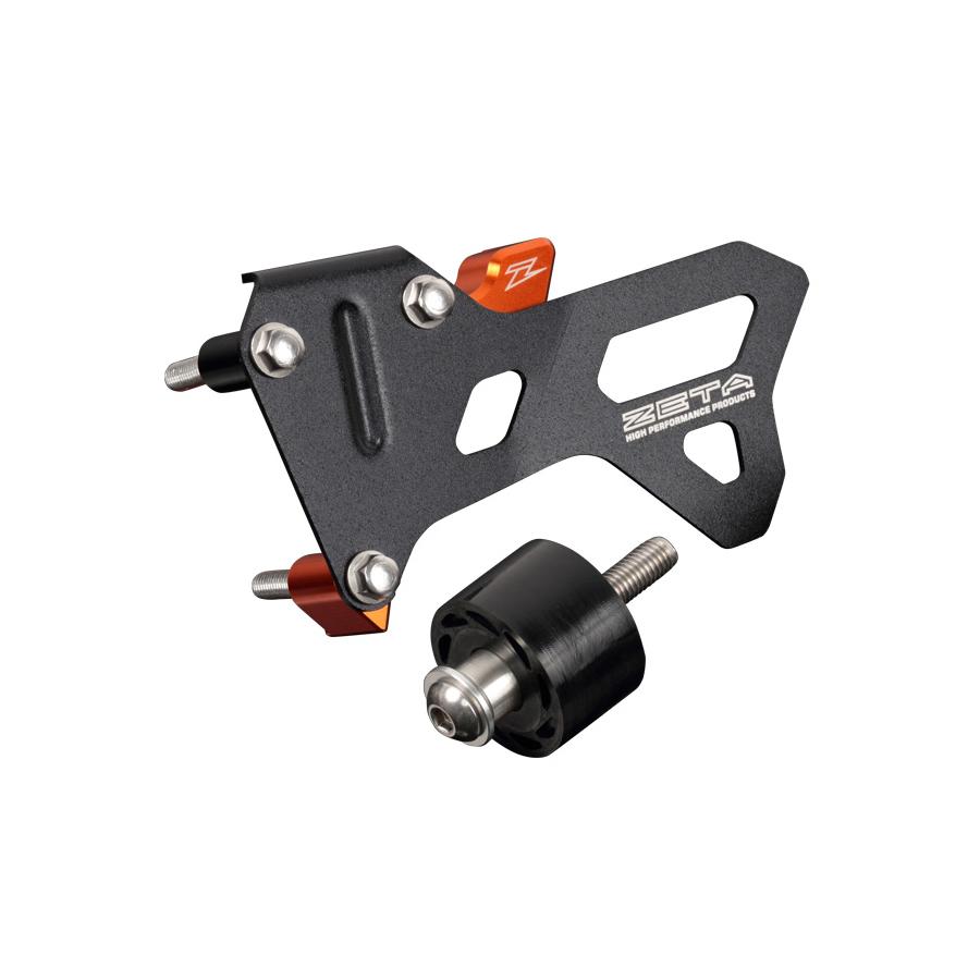 ジータ (ZETA) ケースセーバー カバー付き オレンジ KTM 450/500SXF/XCF/EXCF F6351