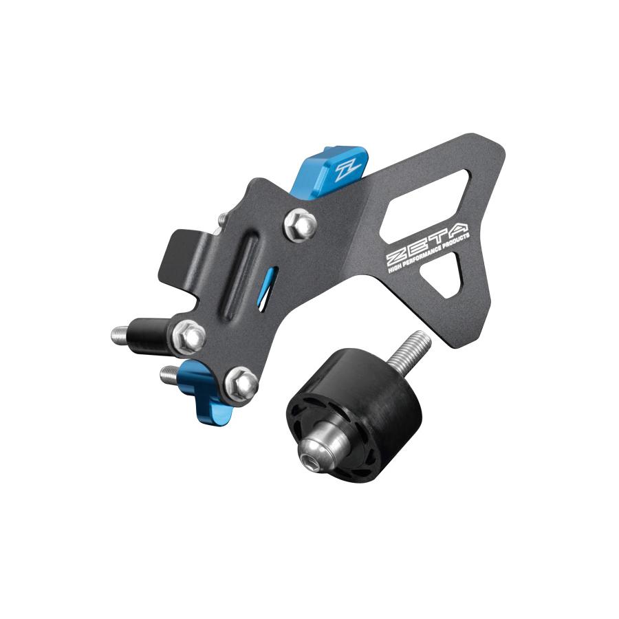 ジータ (ZETA) ケースセーバー カバー付き H.ブルー Husky TC125 16-/TE/TX125/150 F6358