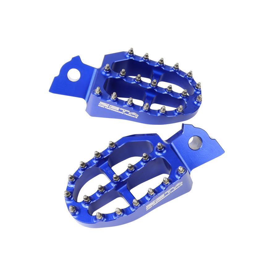 ジータ (ZETA) アルミフットペグ ブルー YZ85/125/250/250F/450F/125X/250X/250FX/450FX F7000
