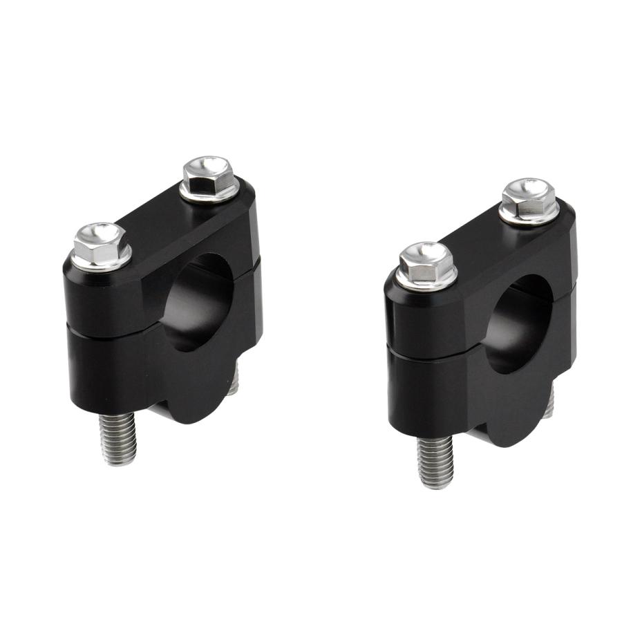 ジータ (ZETA) バーライズキット 22.2mmバー用 H:19mm ブラック F4614