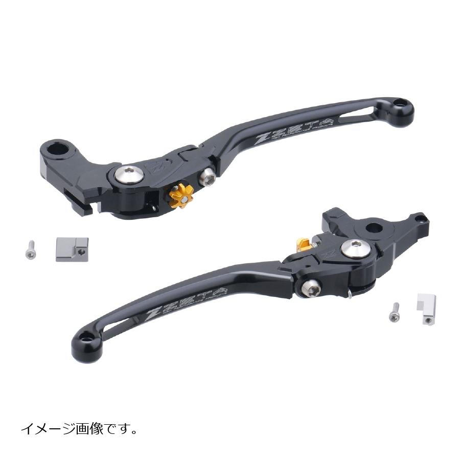 ジータ (ZETA) PILOT レバーセット ブラック YZF-R1 F5615
