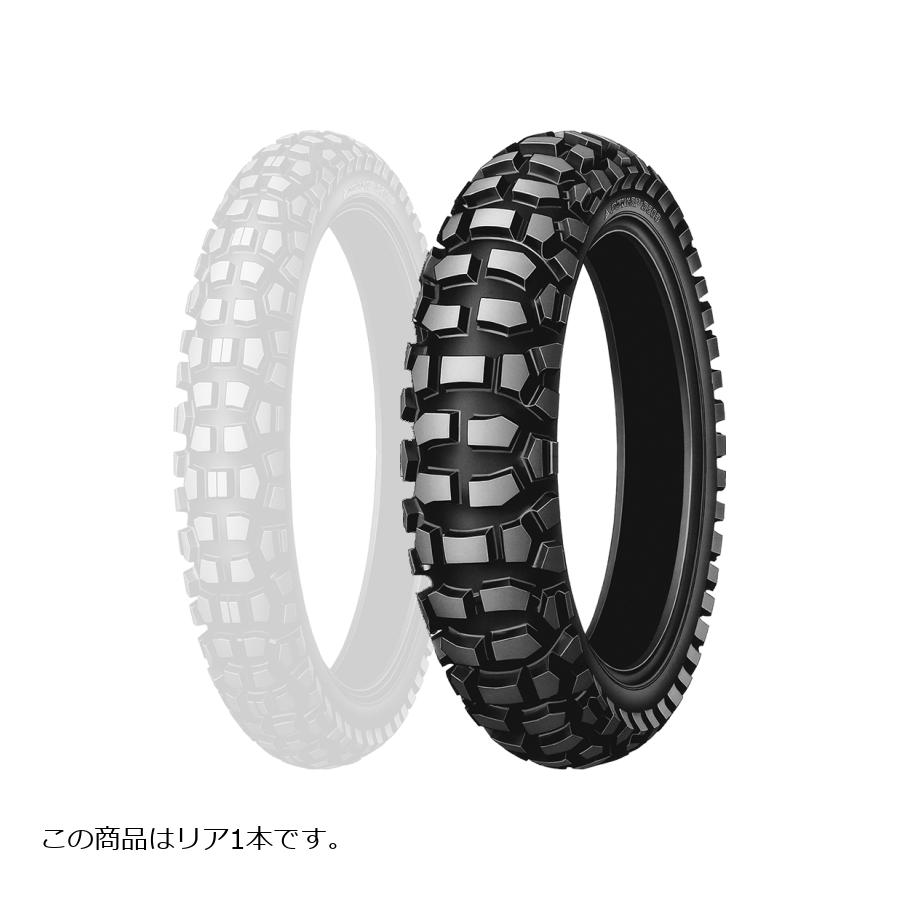 ダンロップ 460-17 62P D603 WT バイク用タイヤ リア 1本 D603 226679
