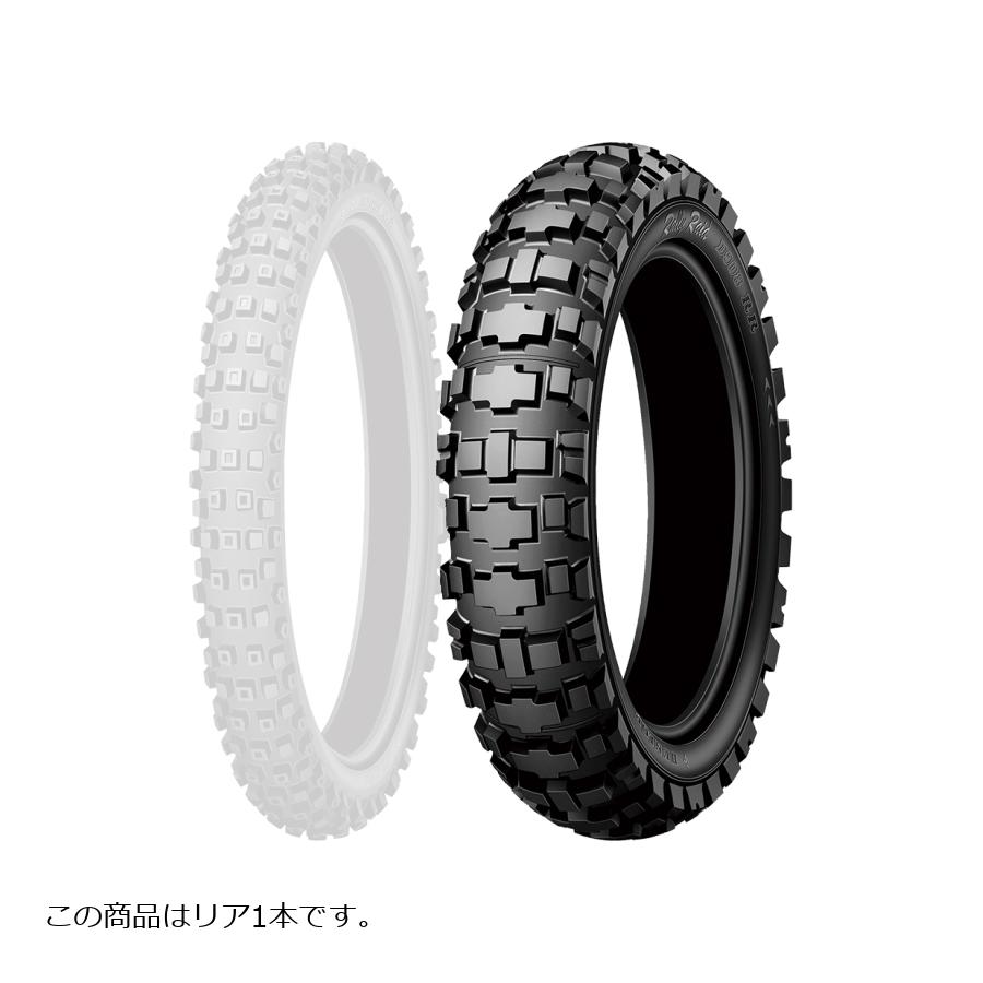ダンロップ 140/80-18MC 70R D908 バイク用タイヤ リア 1本 RR WT 293393