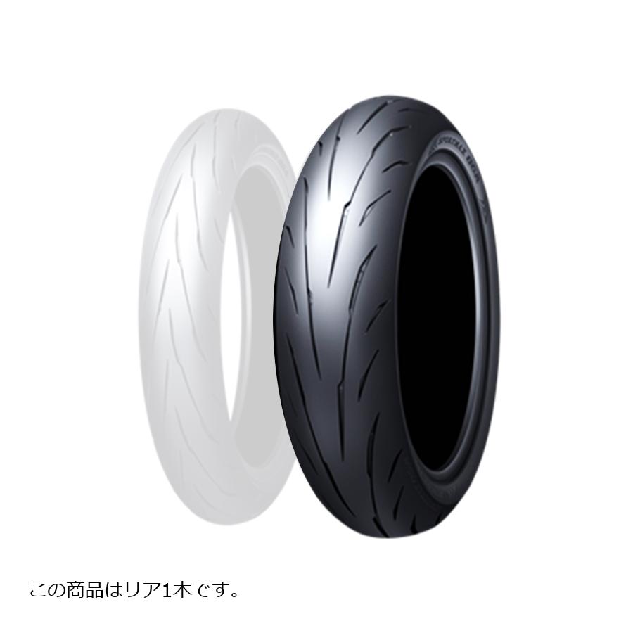 DUNLOP (ダンロップ) Q5A バイク用タイヤ リア 1本 140/70R17 66H TL 354874