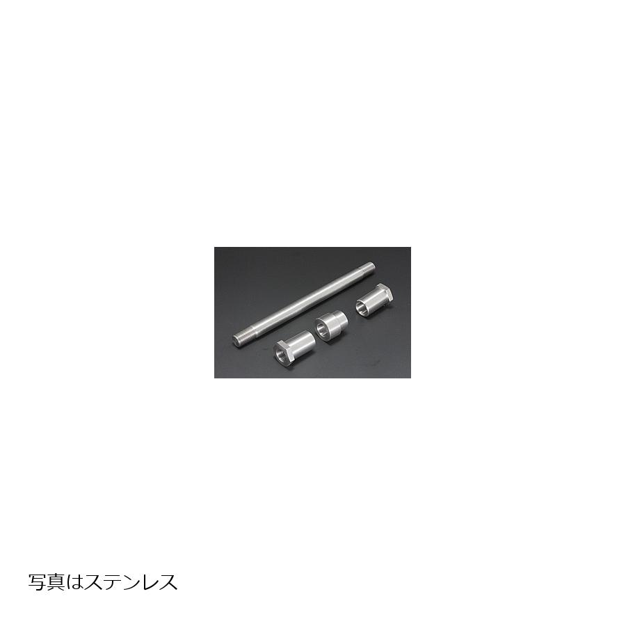 PMC(ピーエムシー) フロント アクスルシャフトセット ユニクロメッキ Z750-1000