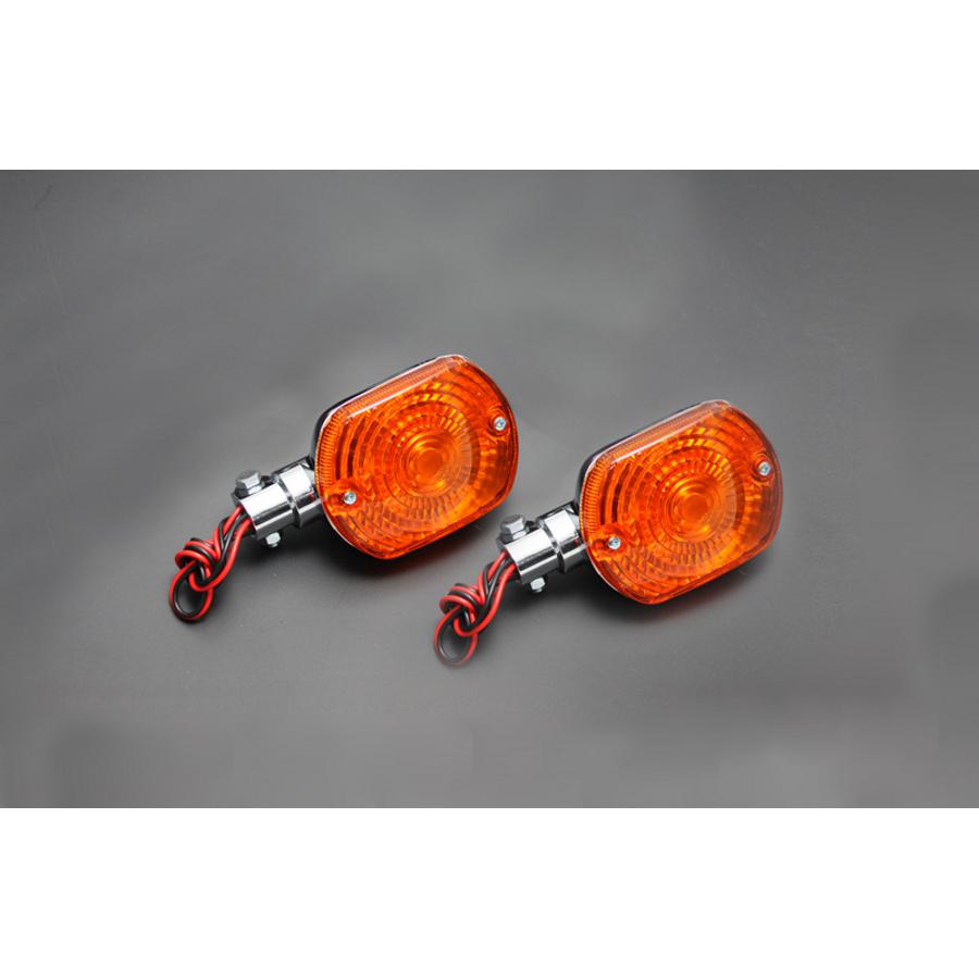 ピーエムシー オレンジ ウインカーASSY フロント 2個 Z1000MK2/Z750FX 196-1211