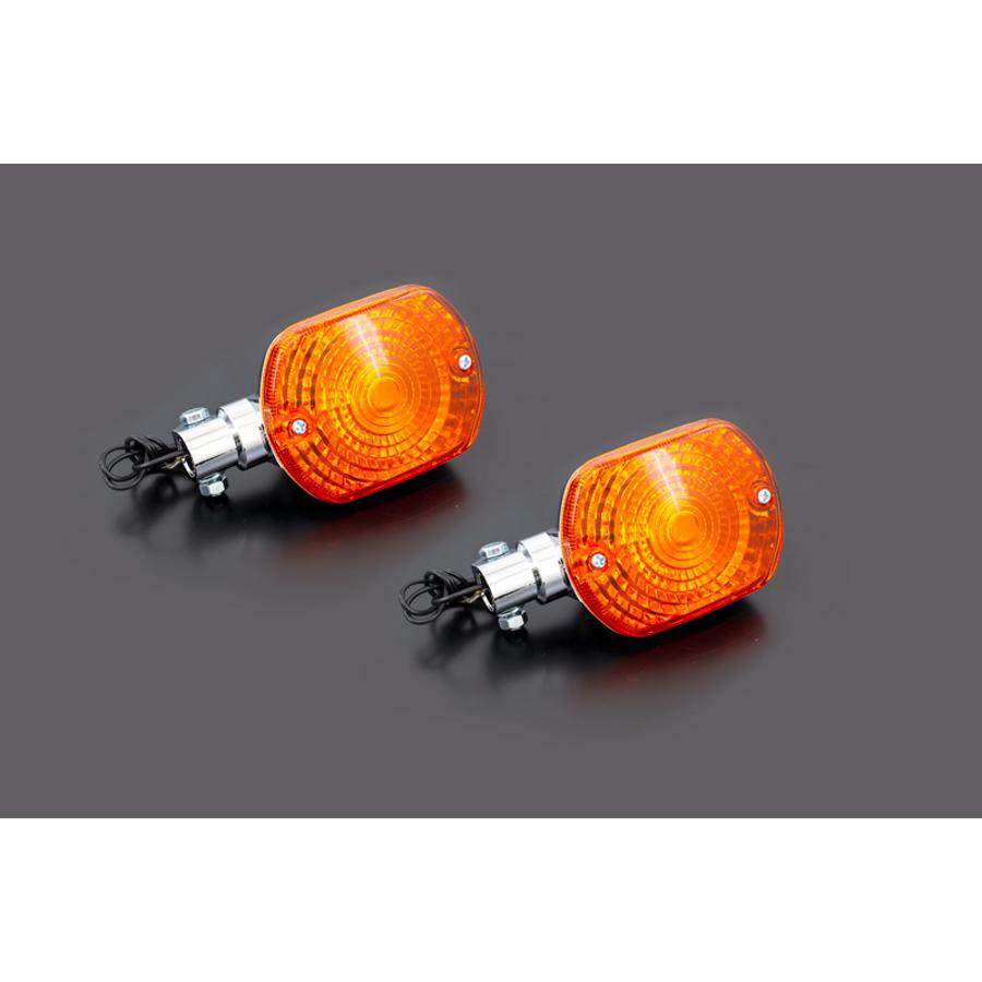 ピーエムシー オレンジ ウインカーASSY リア 2個 Z1000MK2/Z750FX 196-1221