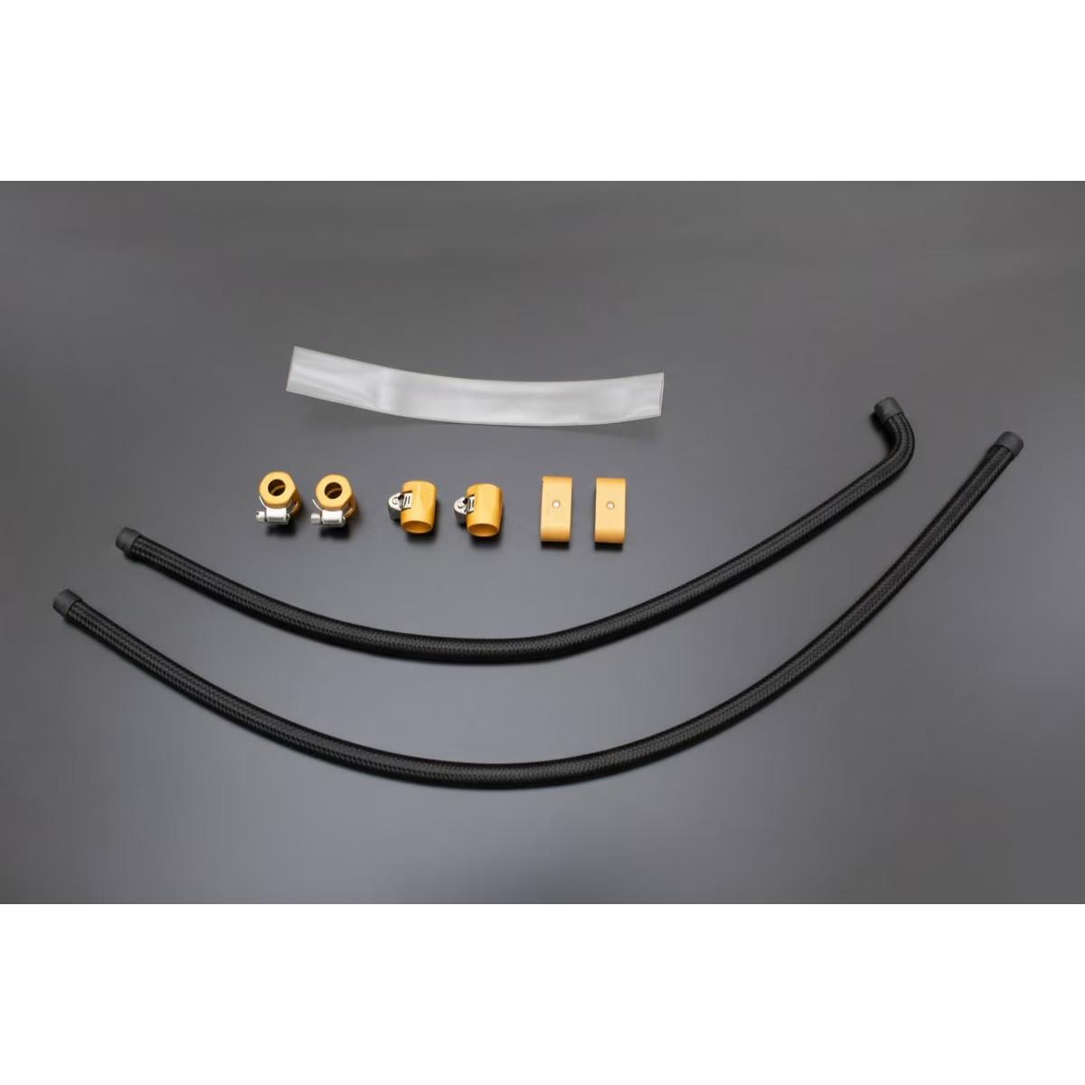 メーカー名：ピーエムシーメーカー品番：189-2635B販売備考：ゴールド (ブラックメッシュ)適合情報：カワサキ[KAWASAKI] Z900RS [ZR900C] 18-25