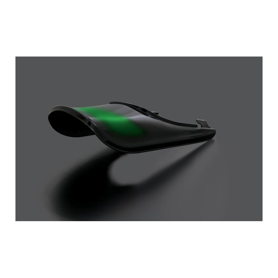 PMC (ピーエムシー) スライトリアフェンダー + ロングテールカウルセット (2025年カラー)エボニーxキャンディライムグリーン 189-92033