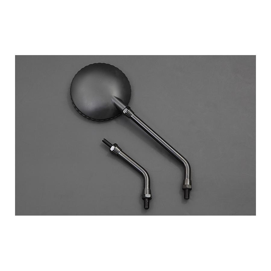 PMC (ピーエムシー) ヒマワリミラー ブラック 長短ステー付 Z1/Z2 152-111 2