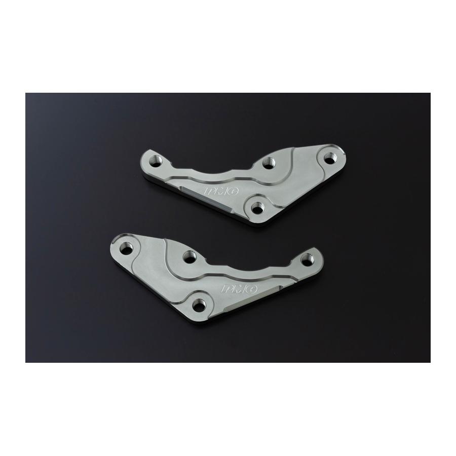 PMC(ピーエムシー) キャリパーサポート STDローター ガンメタ Z750-1000/Z1R R/Lセット