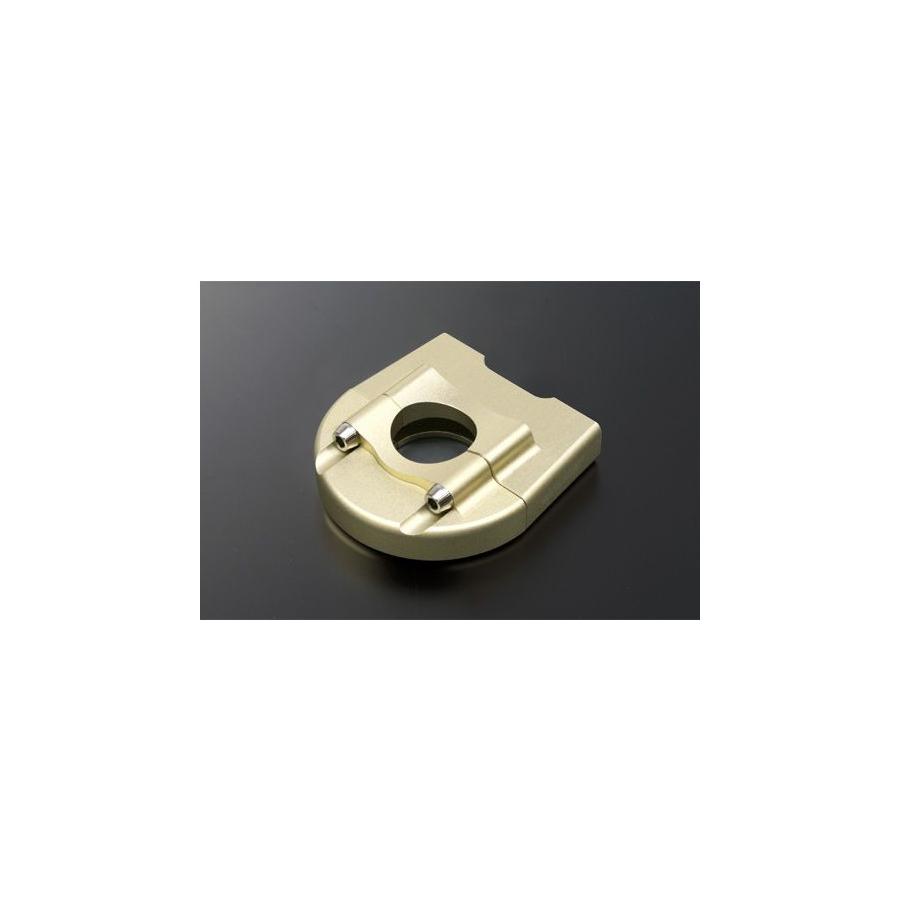 ACTIVE(アクティブ) アルミスロットルホルダーTYPE-3 チタンゴールド Φ28-44 1060173