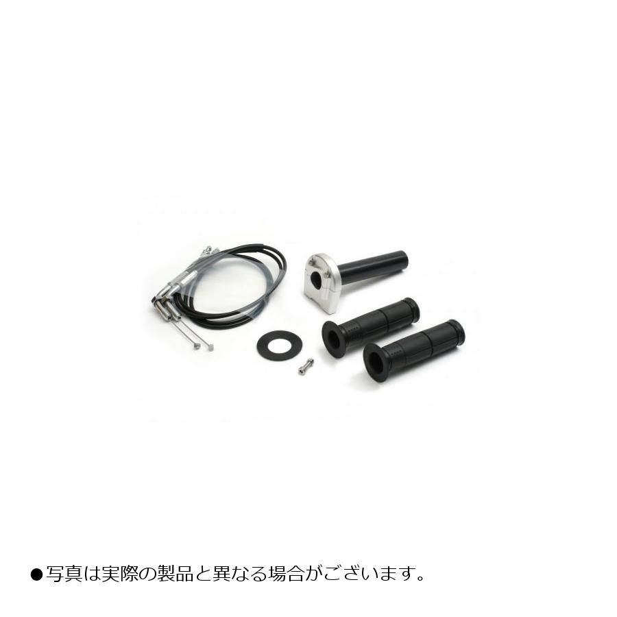 メーカー名：アクティブメーカー品番：1063431●アクティブTMRキャブレターキットとの同時装着の場合は、TMRキャブレターキット専用スロットルキットをお選びください。販売備考：スロットルKIT [ホルダー:TYPE-3 SIL] 巻取&phi;40 [メッキ金具] 1050mm厚み：ホルダー：17.5巻き取り径：40ワイヤー長：1050色[カラー]：シルバータイプ：TYPE-3◆アクティブ スロットルキットは、6サイズのインナーパイプ(TYPE-2は4サイズ)を交換することで、乗りやすさの要となるアクセル操作のセッティングを可能にします◆巻取径を大きくして、少ない手首の返しで瞬時にワイドオープンさせる仕様もよし、逆に小さくして、より繊細なコントロール性能を得るもよし◆あなたのバイクスタイルに合ったスロットルを手に入れてください◆ホルダーカラー：シルバー◆インナー巻取径：φ40◆ワイヤー：メッキ金具/1050mm◆アクティブTMRキャブレターキットとの同時装着の場合は、TMRキャブレターキット専用スロットルキットをお選びください