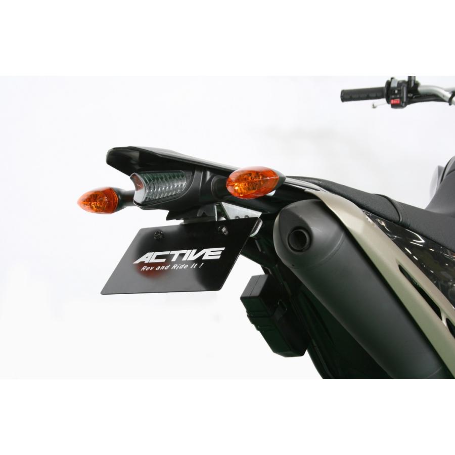 アクティブ フェンダーレスKIT LEDナンバー灯付き ブラック WR250X 1153051