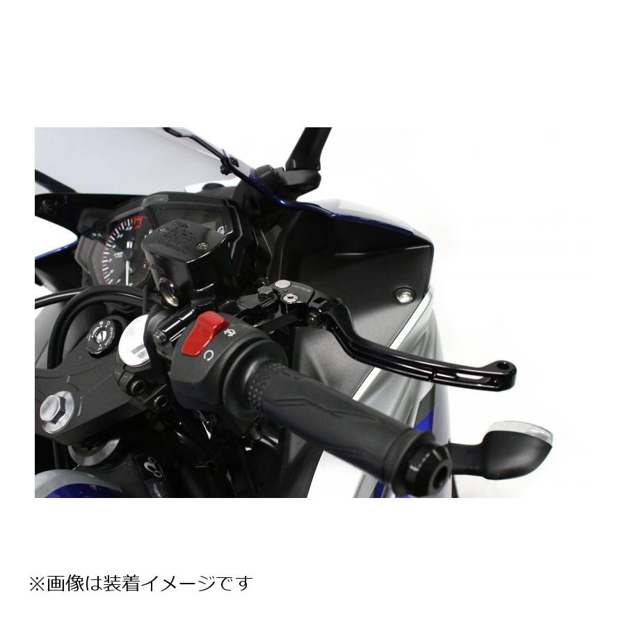 ACTIVE(アクティブ) RS2ビレットレバー ブレーキブラック YZF-R25 ABS R3 MT-25 MT-03 1107305